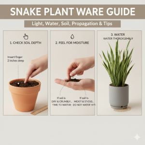 Snake Plant Care Guide water