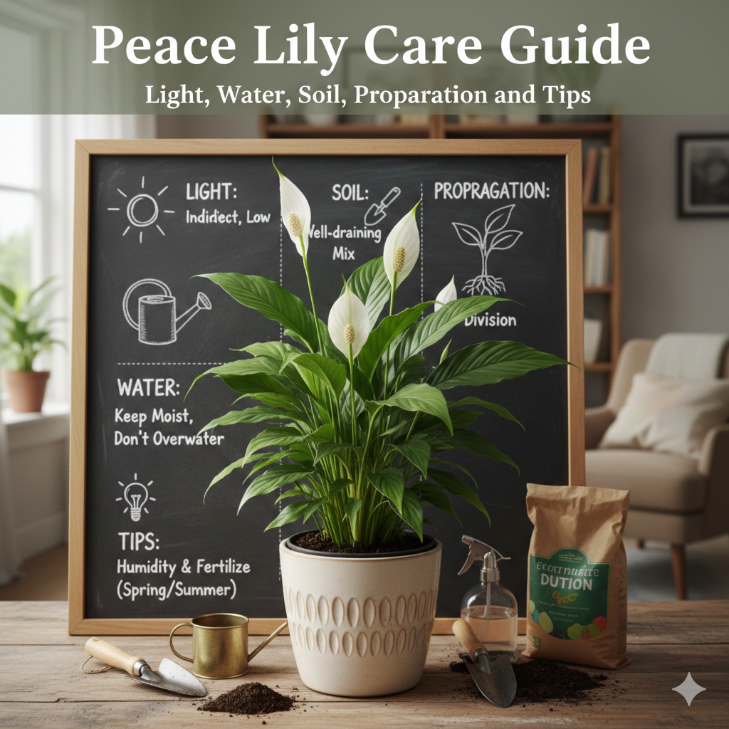 Peace Lily Care Guide