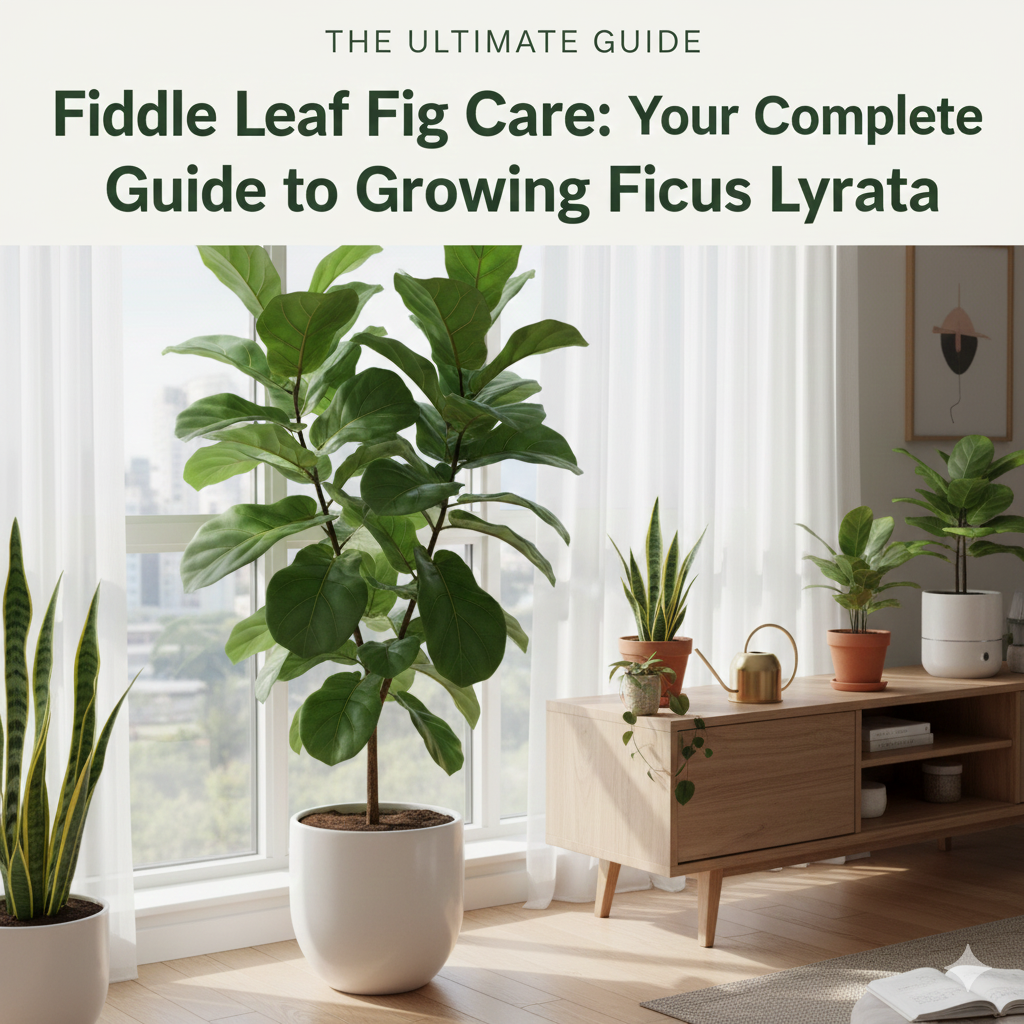 Fiddle Leaf Fig Care: Your Complete Guide to Growing Ficus Lyrata