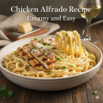 Chicken Alfredo Recipe | Creamy and Easy
