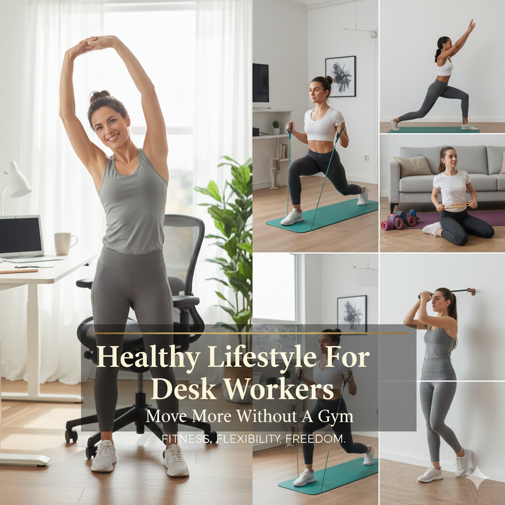 Healthy Lifestyle For Desk Workers