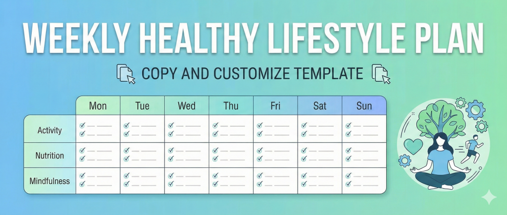 Weekly Healthy Lifestyle Plan