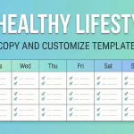 Weekly Healthy Lifestyle Plan