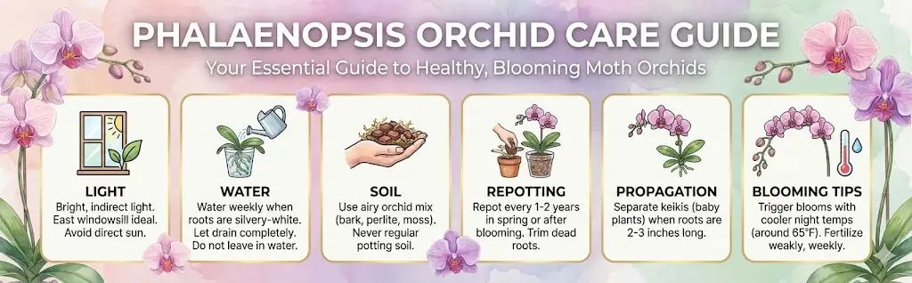 Phalaenopsis Orchid Care Guide