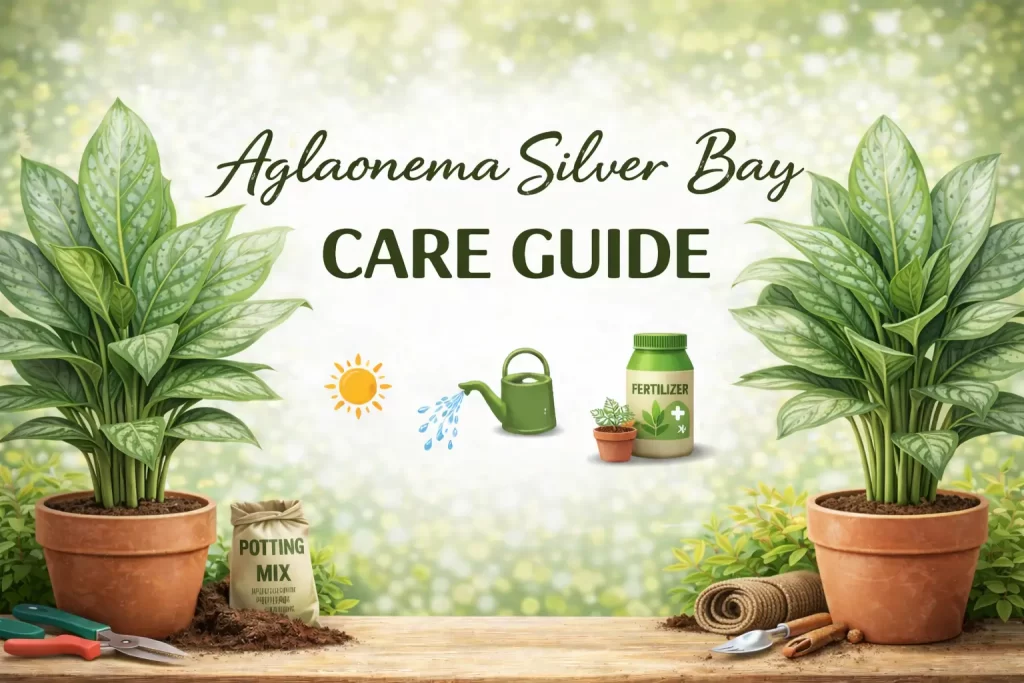Aglaonema Silver Bay Care Guide (Chinese Evergreen Tips)