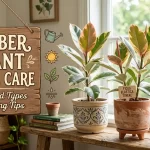 Rubber Plant Tineke Care: Variegated Types & Growing Tips