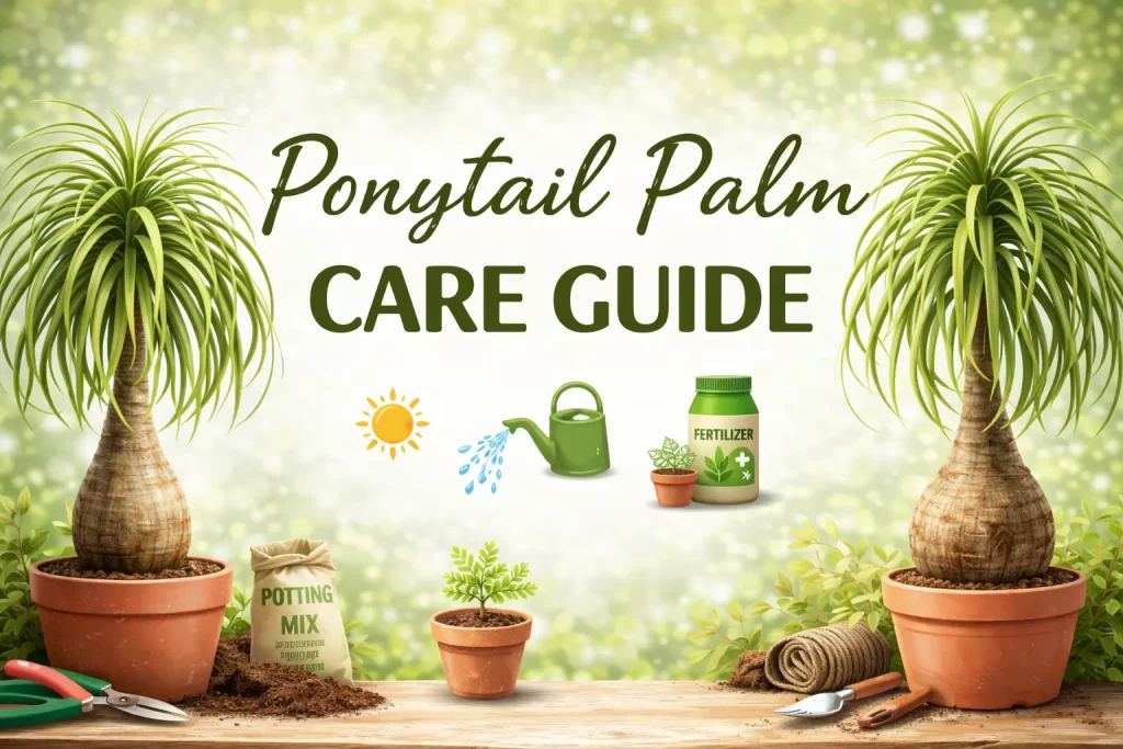 How to Care for Ponytail Palm (Complete Indoor Guide)