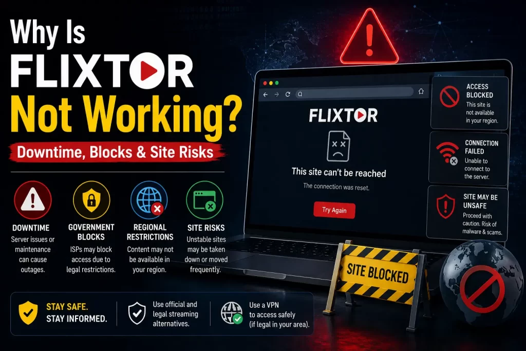 Flixtor downtime and access issues guide