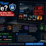 MyFlixer safety and privacy risks illustration