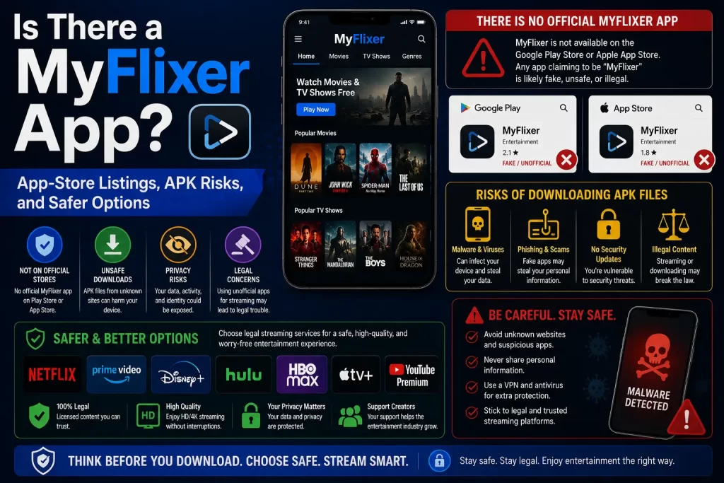 MyFlixer app download safety guide